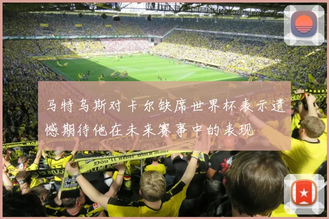 马特乌斯对卡尔缺席世界杯表示遗憾期待他在未来赛事中的表现
